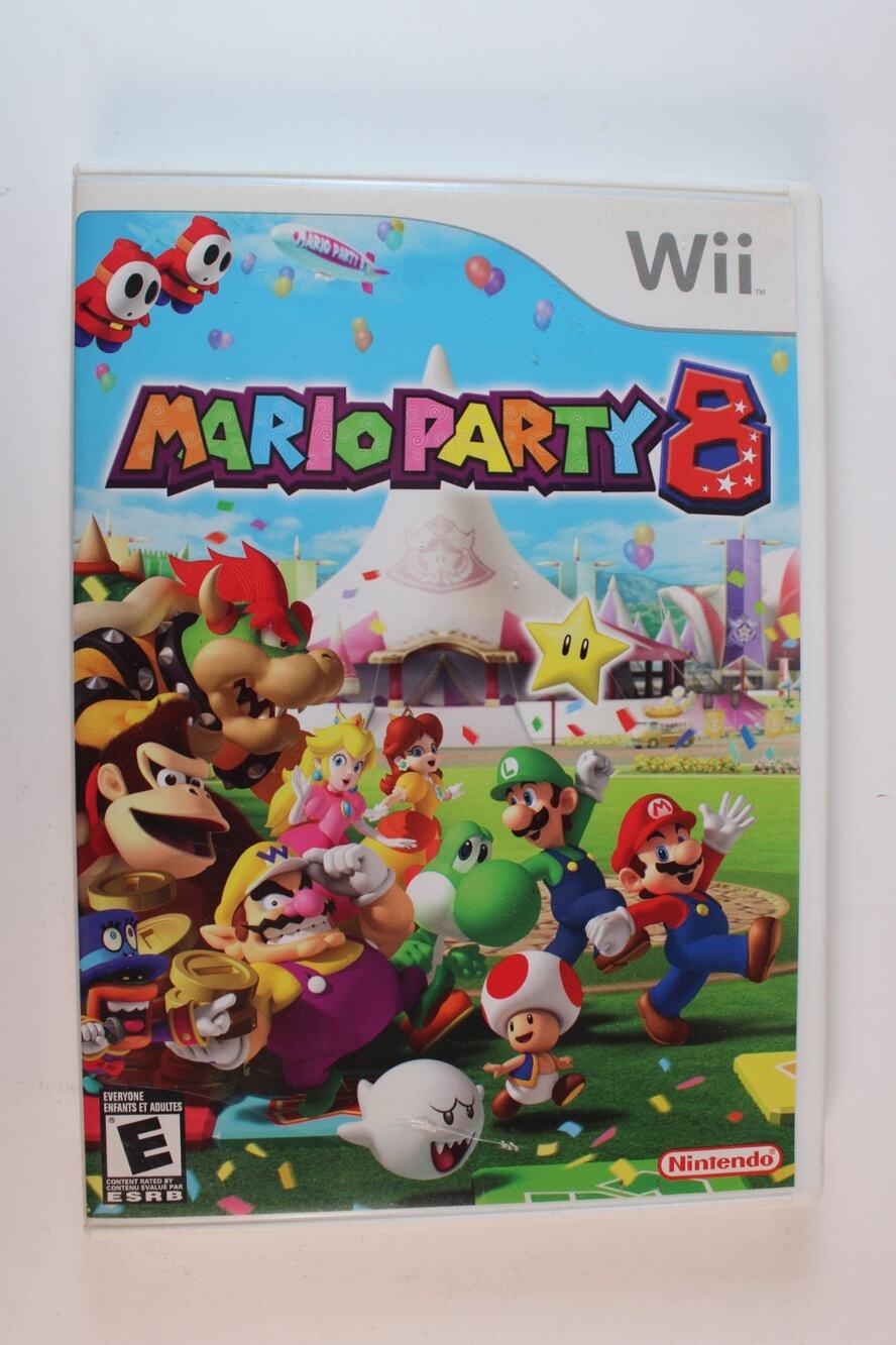 Mario Party 8 (Nintendo Wii, 2006) Authentic, Complete, Tested/Works